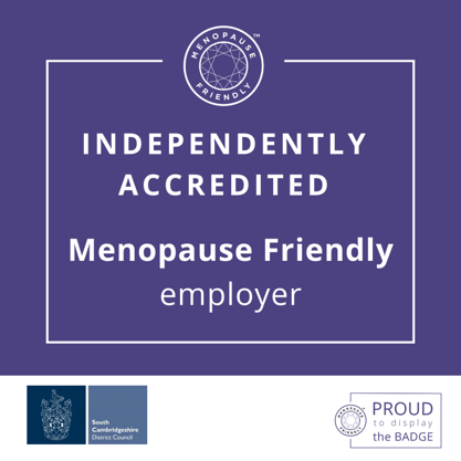 Menopause Friendly employer badge