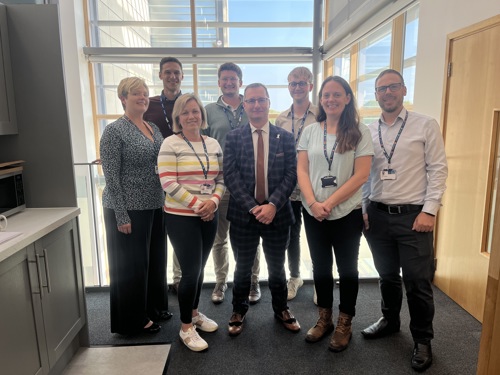 8 staff members that are the Council's White Ribbon Ambassadors and Champions